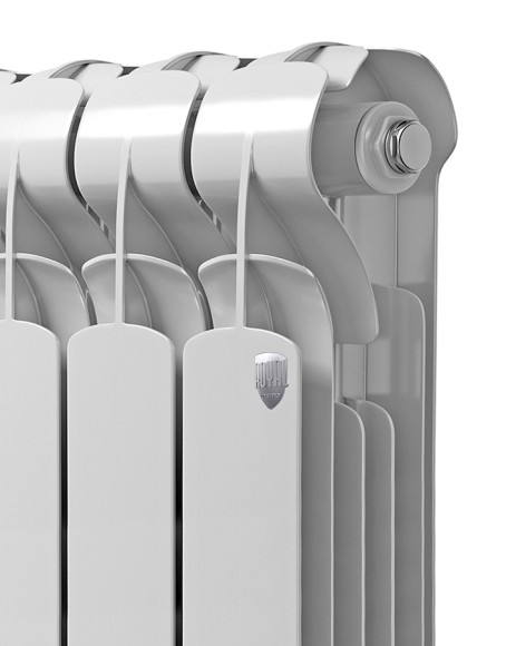 Биметаллический радиатор Радиатор Royal Thermo Indigo B 500 4 сек. боковое подключение (Белый)