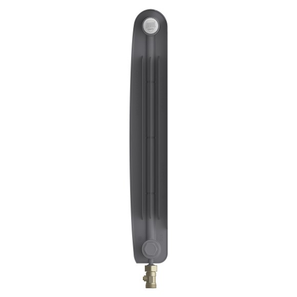 Биметаллический радиатор Royal Thermo Eclipse 500 6 сек. VR80 нижнее 80 мм подключение (серый) Биметаллический радиатор Royal Thermo Eclipse 500 6 сек. VR80 нижнее 80 мм подключение (серый)