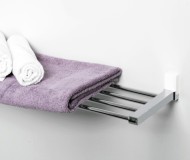 Wasserkraft Leine K-5011WHITE Полка для полотенец (белый - хром)