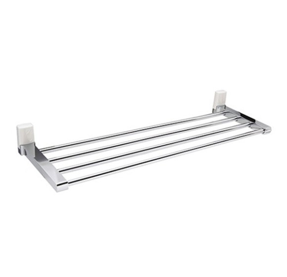 Wasserkraft Leine K-5011WHITE Полка для полотенец (белый - хром)
