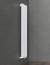 Стальной трубчатый радиатор KZTO Quadrum 30V 1-1750 4 сек НП прав (белый муар RAL9016)