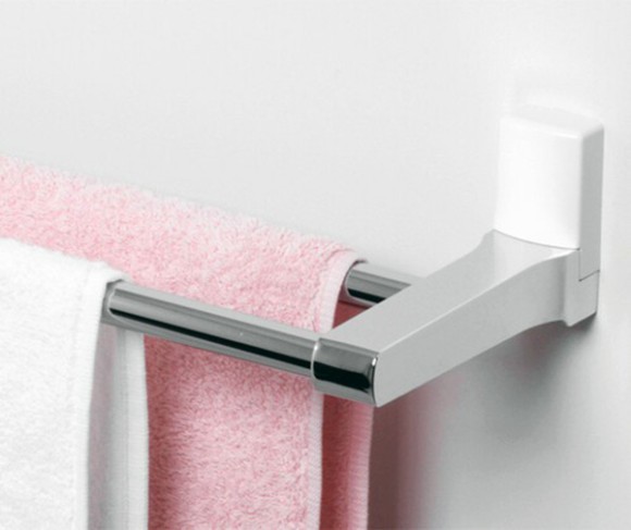 Wasserkraft Leine K-5040WHITE Держатель полотенец двойной (белый - хром) Wasserkraft Leine K-5040WHITE Держатель полотенец двойной (белый - хром)