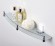 Wasserkraft Leine K-5044WHITE Полка стеклянная с бортиком (белый - хром) Wasserkraft Leine K-5044WHITE Полка стеклянная с бортиком (белый - хром)