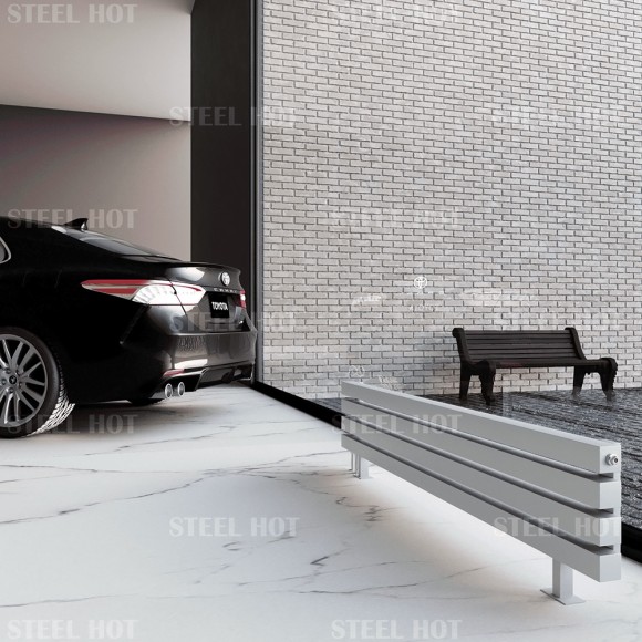 Напольный стальной трубчатый радиатор Steel Hot N 1000 (60-60) боковое и нижнее подключение Напольный стальной трубчатый радиатор Steel Hot N 1000 (60-60) боковое и нижнее подключение