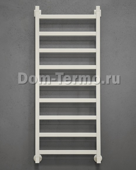 Приоритет PRIOFORM QUADRO-Q1 430x600 (белый) водяной полотенцесушитель из нержавеющей стали