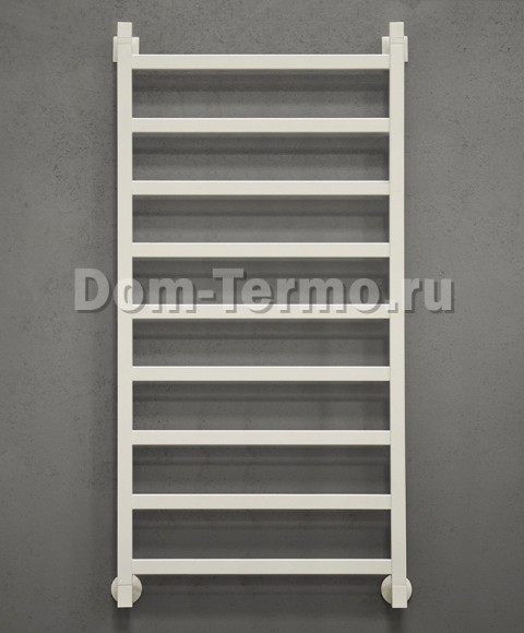 Приоритет PRIOFORM QUADRO-Q1 430x600 (белый) водяной полотенцесушитель из нержавеющей стали