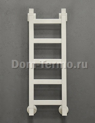 Приоритет PRIOFORM QUADRO-Q1 430x600 (белый) водяной полотенцесушитель из нержавеющей стали