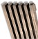Радиатор стальной трубчатый Steel Hot (30-60) V 2000 - 4 сек. (БП, RAL 9005 мат.) 