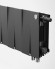 Биметаллический радиатор Royal Thermo PianoForte 200 16 сек. VR80 нижнее 80 мм подключение (Noir Sable)