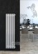 Радиатор стальной трубчатый LOTEN GREY V 1500 8 сек. (НП центр., RAL9005) 