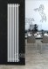 Радиатор стальной трубчатый LOTEN GREY V 1500 8 сек. (НП центр., RAL9005) 