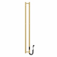 Электрический полотенцесушитель с крючками PRIMOCLIMA TUBUS 2 BRG 137x1405 (золото) Электрический полотенцесушитель с крючками PRIMOCLIMA TUBUS 2 BRG 137x1405 (золото)