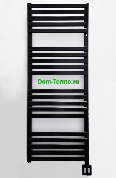 Электрический полотенцесушитель c терморегулятором, TERMA QUADRUS SLIM , цвет по каталогу RAL, черный RAL 9005, блок управления Terma серии KTX 4 черный, фото Электрический полотенцесушитель c терморегулятором, TERMA QUADRUS SLIM , цвет по каталогу RAL, черный RAL 9005, блок управления Terma серии KTX 4 черный, фото