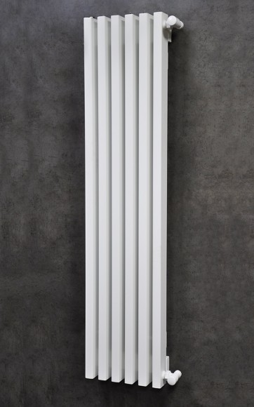 Радиатор стальной трубчатый Steel Hot (30-60) V 1750 - 8 сек. (БП, RAL9016) 
