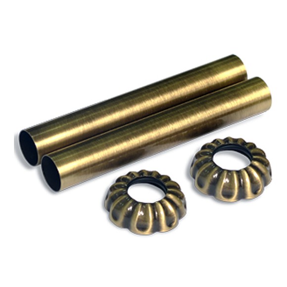 (0497) Комплект декоративных трубок SR Rubinetterie D 18-20-1/2" (выбор цвета)