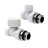 Набор термостатический прямой Royal Thermo Design 1/2" М30х1,5 Белый (выбор термостата)</a> 1/2", Без термостата<a>
