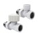 Набор термостатический прямой Royal Thermo Design 1/2" М30х1,5 Белый (выбор термостата) Набор термостатический прямой Royal Thermo Design 1/2" М30х1,5 Белый (выбор термостата)