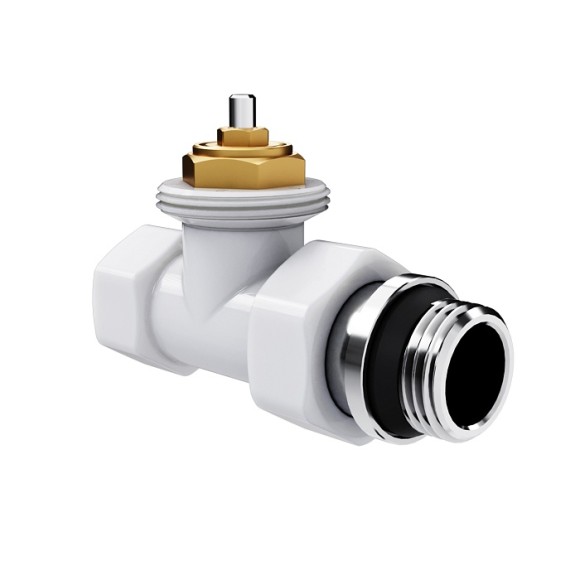 Набор термостатический прямой Royal Thermo Design 1/2" М30х1,5 Белый (выбор термостата) Набор термостатический прямой Royal Thermo Design 1/2" М30х1,5 Белый (выбор термостата)