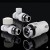 Набор термостатический прямой Royal Thermo Design 1/2" М30х1,5 Белый (выбор термостата)