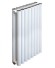 Стальной трубчатый радиатор KZTO RADIATOR Гармония 2-750 (Боковое / нижнее подключение)
