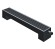 Напольный конвектор Royal Thermo STEP-80/180-1-N-WT-LG-NA черный (выбор длины)