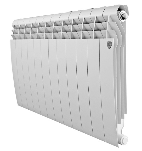 Биметаллический радиатор Радиатор Royal Thermo BiLiner 500 12 сек. боковое подключение (Bianco Traffico)