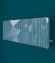 Настенный горизонтальный дизайн конвектор SAVVA серия DRH 105х400 Glass (закаленное стекло)