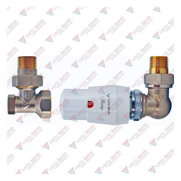 Комплект осевой VARIO TERM ARCUS PRESTIGE 1/2 с термоголовкой Prestige GS.02-06C* Комплект осевой VARIO TERM ARCUS PRESTIGE 1/2 с термоголовкой Prestige GS.02-06C*
