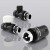 Набор термостатический прямой Royal Thermo Design 1/2" М30х1,5 Черный (выбор термостата)