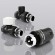 Набор термостатический прямой Royal Thermo Design 1/2" М30х1,5 Черный (выбор термостата)