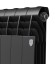 Биметаллический радиатор Радиатор Royal Thermo BiLiner 500 6 сек. боковое подключение (Noir Sable)