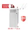 Биметаллический радиатор Радиатор Royal Thermo MONOBLOCK B 2.0 500 4 сек. боковое подключение (Белый) Биметаллический радиатор Радиатор Royal Thermo MONOBLOCK B 2.0 500 4 сек. боковое подключение (Белый)