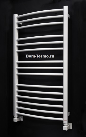 GROTA Calma 480х900 мм, Белый Ral 9016, белые полотенцесушители водяные, комплект для подключения полотенцесушителя белый, фото