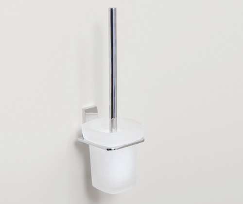 Wasserkraft Lopau K-6027 Щетка для унитаза подвесная (хром) Wasserkraft Lopau K-6027 Щетка для унитаза подвесная (хром)