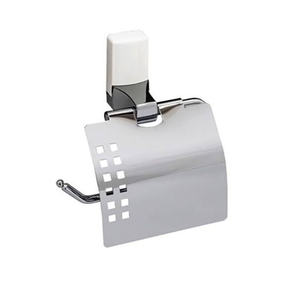 Wasserkraft Leine K-5025WHITE Держатель туалетной бумаги (белый - хром) Wasserkraft Leine K-5025WHITE Держатель туалетной бумаги (белый - хром)