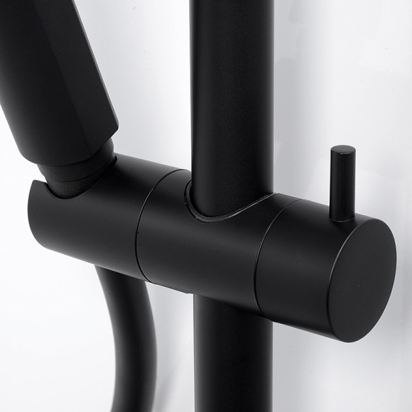 Wasserkraft A11401 Thermo Душевой комплект с термостатическим смесителем (черный Soft-touch) Wasserkraft A11401 Thermo Душевой комплект с термостатическим смесителем (черный Soft-touch)