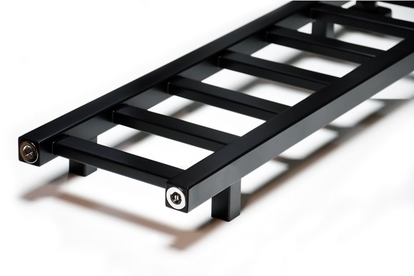 Приоритет PRIOFORM QUADRO-Q1 NEW 230x800 (черный) водяной полотенцесушитель из нержавеющей стали