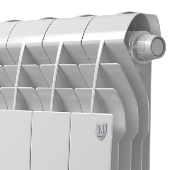 Биметаллический радиатор Радиатор Royal Thermo BiLiner 500 4 сек. VR80 нижнее 80 мм подключение (Bianco Traffico)