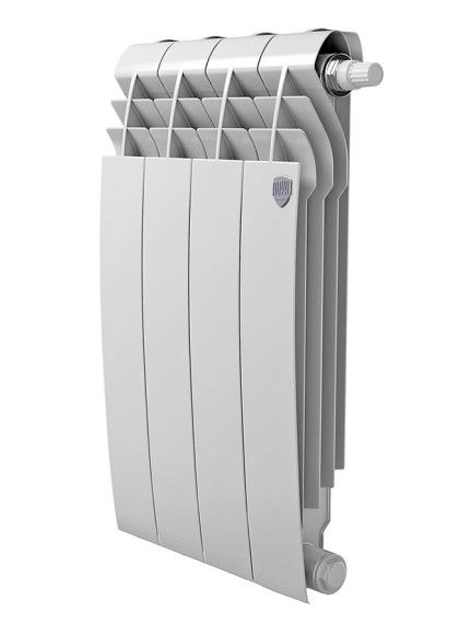 Биметаллический радиатор Радиатор Royal Thermo BiLiner 500 4 сек. VR80 нижнее 80 мм подключение (Bianco Traffico)