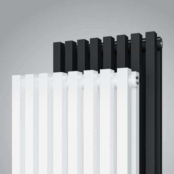 Стальной трубчатый радиатор Royal Thermo Shift Q30 C2180 10 сек (Боковое подключение) белый RAL 9016