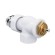 Набор термостатический осевой Royal Thermo Design 1/2" М30х1,5 Белый (выбор термостата)