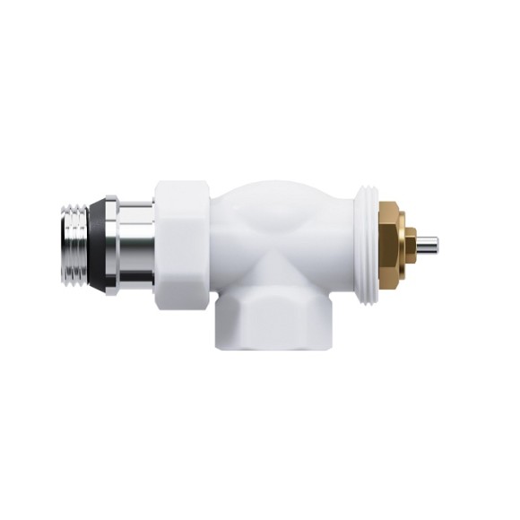 Набор термостатический осевой Royal Thermo Design 1/2" М30х1,5 Белый (выбор термостата)