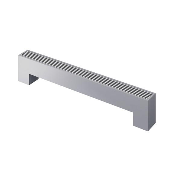 Напольный конвектор Royal Thermo STEP-130/130-2-N-WT-LG-NA серебристый (выбор длины)