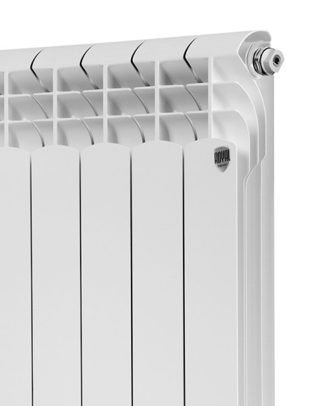 Биметаллический радиатор Радиатор Royal Thermo MONOBLOCK B 2.0 500 8 сек. боковое подключение (Белый) Биметаллический радиатор Радиатор Royal Thermo MONOBLOCK B 2.0 500 8 сек. боковое подключение (Белый)