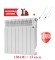 Биметаллический радиатор Радиатор Royal Thermo MONOBLOCK B 2.0 500 8 сек. боковое подключение (Белый) Биметаллический радиатор Радиатор Royal Thermo MONOBLOCK B 2.0 500 8 сек. боковое подключение (Белый)