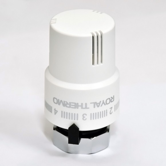 Термоголовка жидкостная ROYAL THERMO М30х1,5 (Белый)*