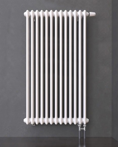Стальной трубчатый радиатор KZTO RADIATOR Bataria 2-1250 (Боковое / нижнее подключение)