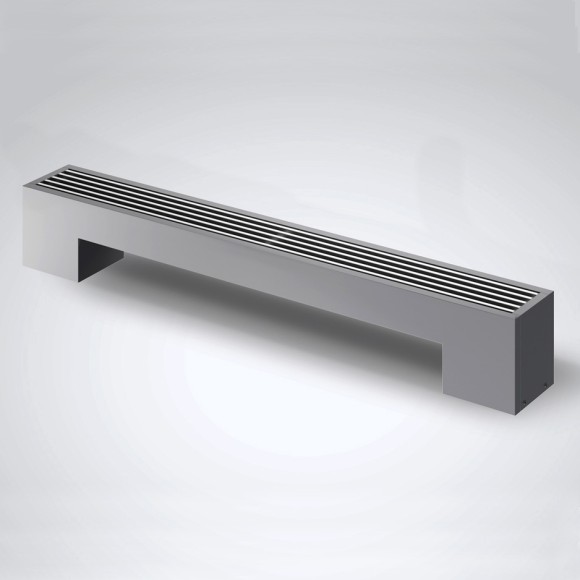 Напольный конвектор Royal Thermo STEP-80/130-1-N-WT-LG-NA серебристый (выбор длины)