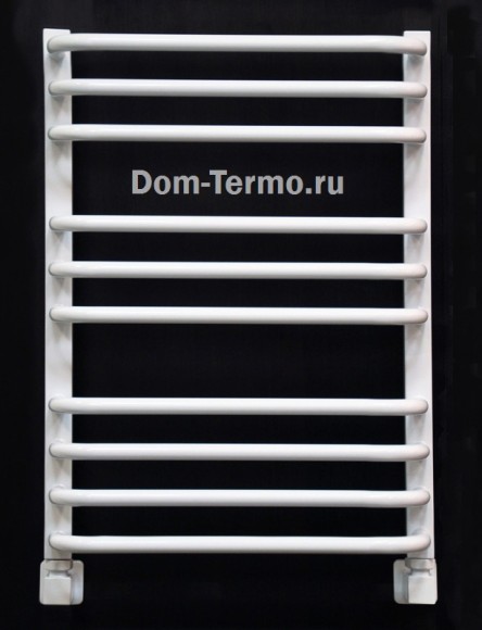 Dom-Termo.ru, Полотенцесушитель Грота (Grota) Forte 480х600мм белый водяной из нержавеющей стали, белые уголки для подключения полотенцесушителя, фото в шоу-руме Дом-Термо Dom-Termo.ru, Полотенцесушитель Грота (Grota) Forte 480х600мм белый водяной из нержавеющей стали, белые уголки для подключения полотенцесушителя, фото в шоу-руме Дом-Термо