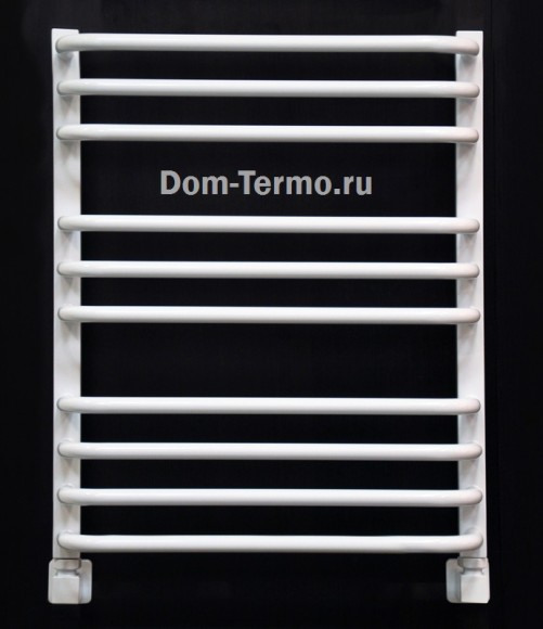 Dom-Termo.ru, Полотенцесушитель Грота (Grota) Forte 530х600мм белый водяной из нержавеющей стали, белые уголки для подключения полотенцесушителя, фото в шоу-руме Дом-Термо Dom-Termo.ru, Полотенцесушитель Грота (Grota) Forte 530х600мм белый водяной из нержавеющей стали, белые уголки для подключения полотенцесушителя, фото в шоу-руме Дом-Термо